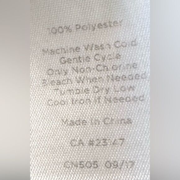 TALBOTS Women Smocked Blouse 3/4 Sleeve Black White Pink Flower Print Size M - Picture 11 of 11